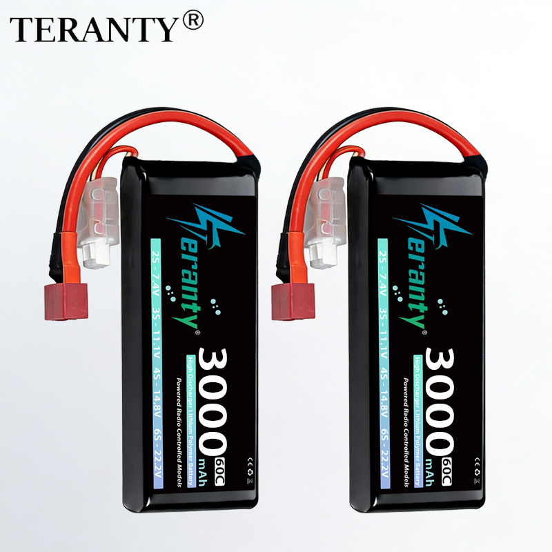 Rc Hobby Truck - TERANTY 2S 3000mAh Lipo Pil 7.4V