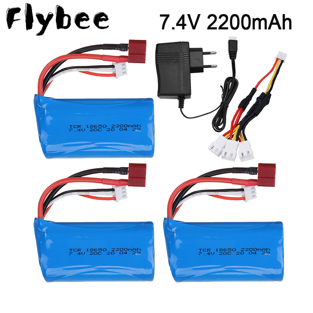 Rc Hobby Vehicles - RC araba için 7.4 V 2200mAh