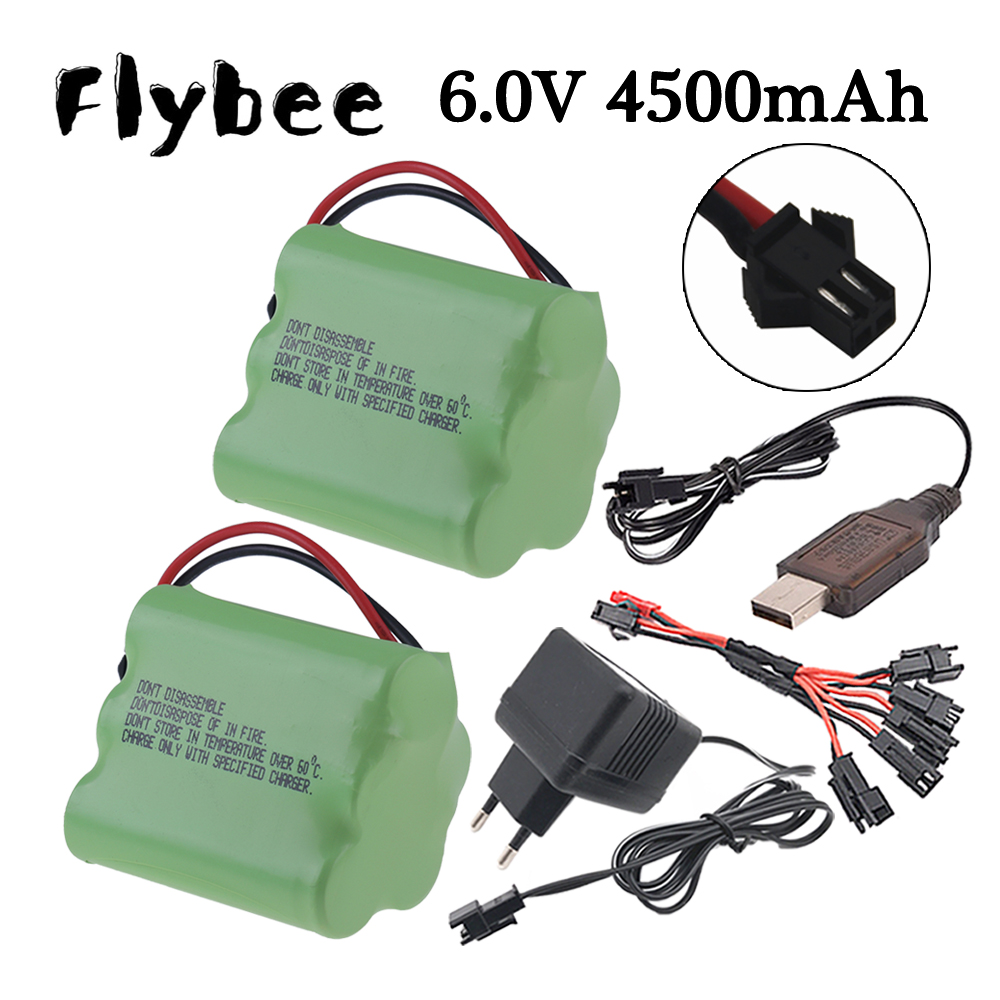 Rc Hobby Truck - 6v 4500mAh Ni-MH pil SM fiş