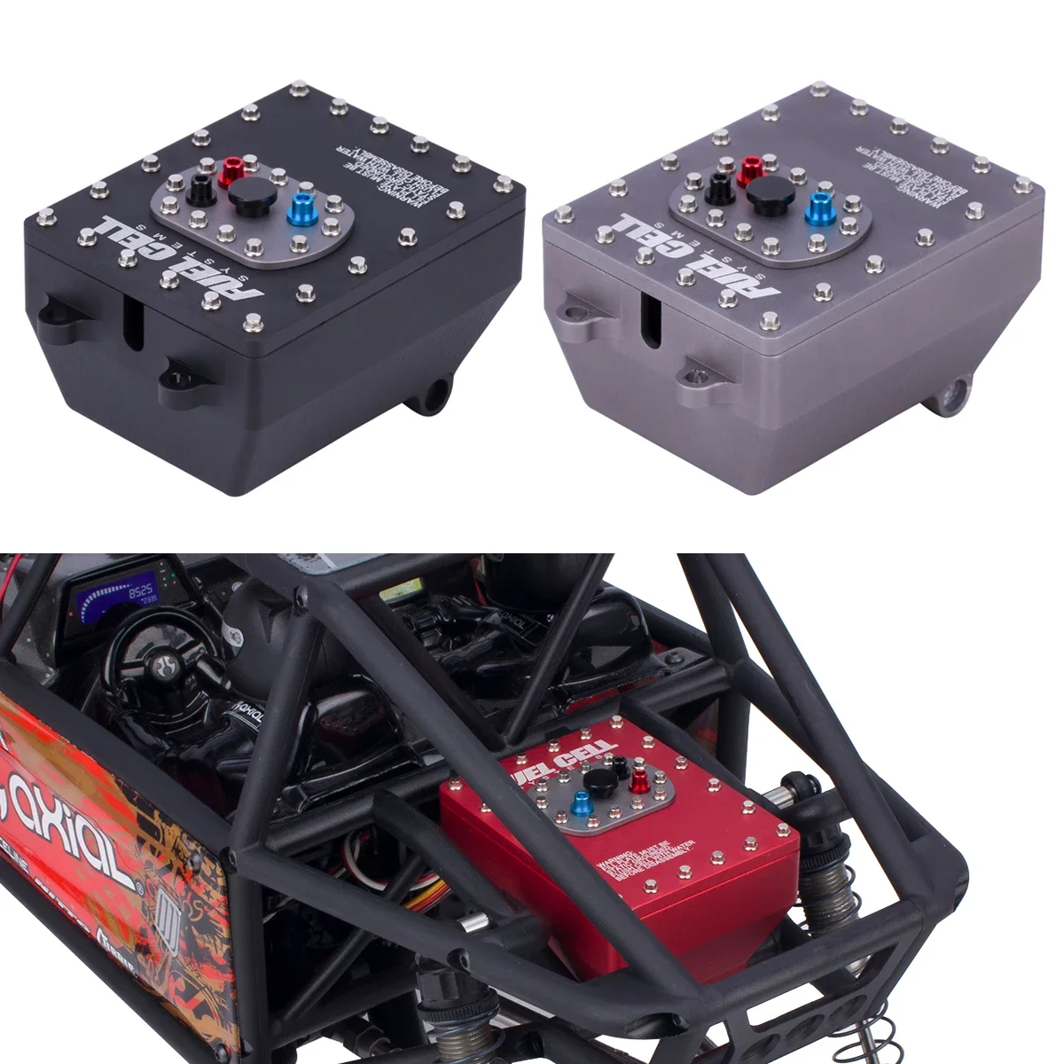 Rc Hobby Truck - 1 adet Alüminyum 1/10 Ölçekli Yakıt
