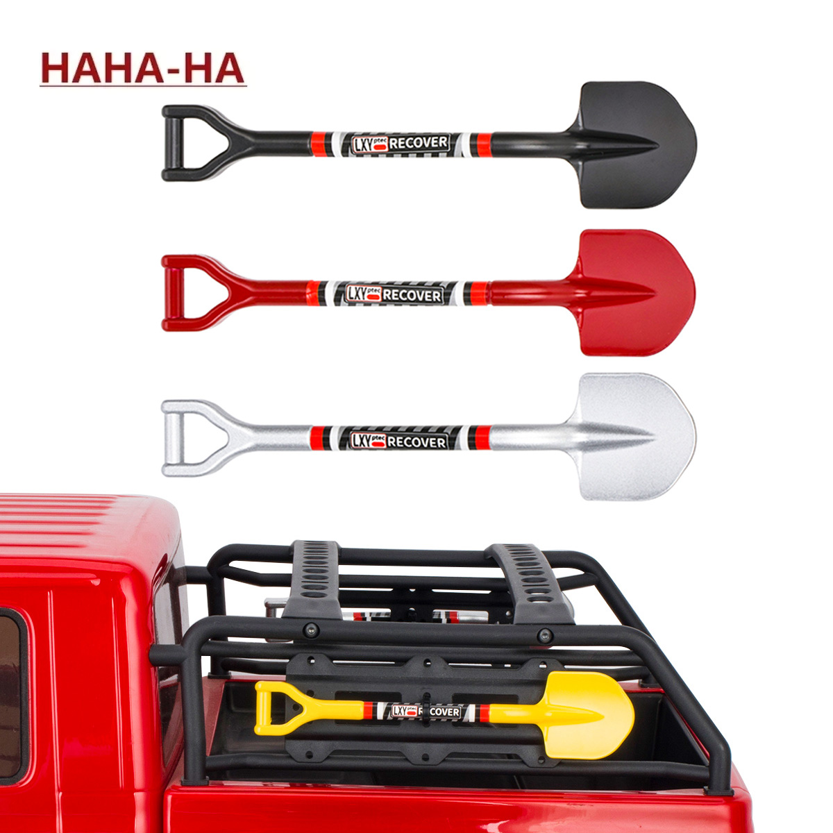 Rc Hobby Tools - Simüle Metal Kürek Dekorasyon 105x25mm 1/8