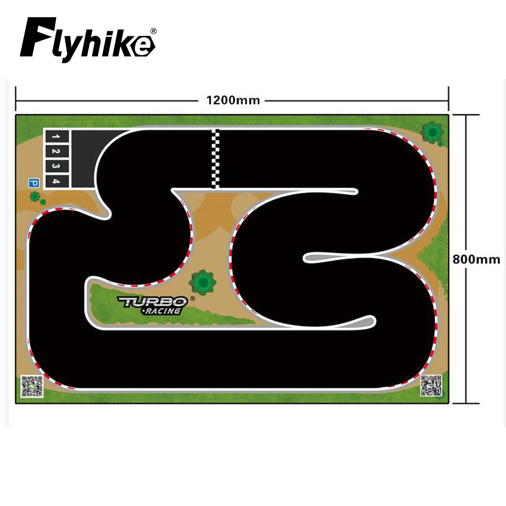Rc Hobby Desk - 50x95cm 120x80cm taşınabilir Turbo yarış 1:76