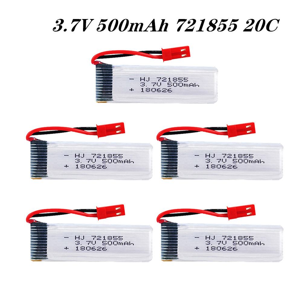 Rc Hobby Vehicles - Yüksek oran 3.7V 500mAh 721855 20C