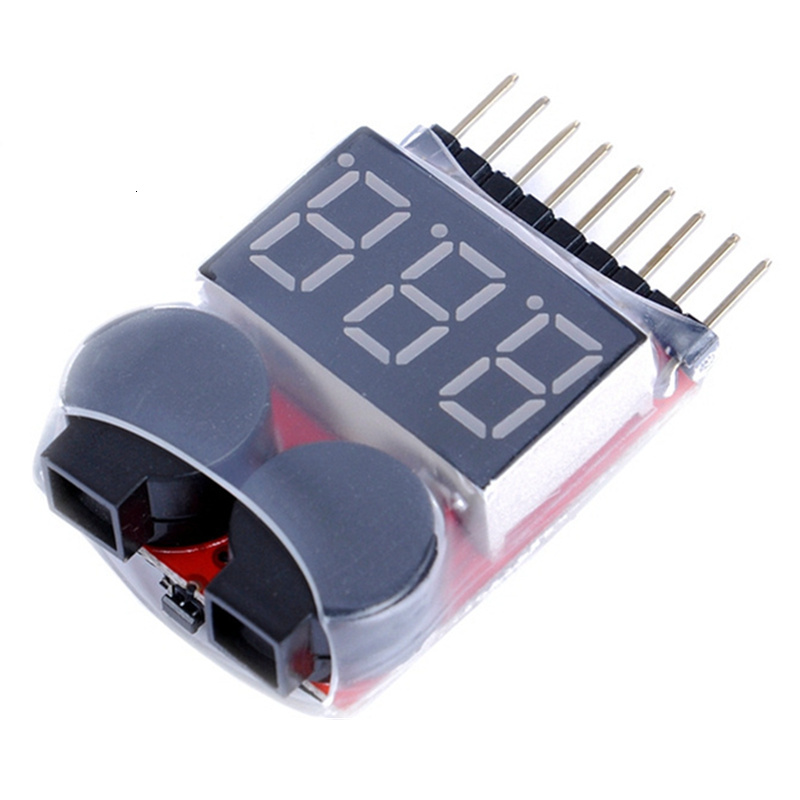 Rc Hobby Wholesale - 1S/2s/3s/4s/5s/6s/7s/8s Alçak Gerilim Buzzer Alarm Lipo
