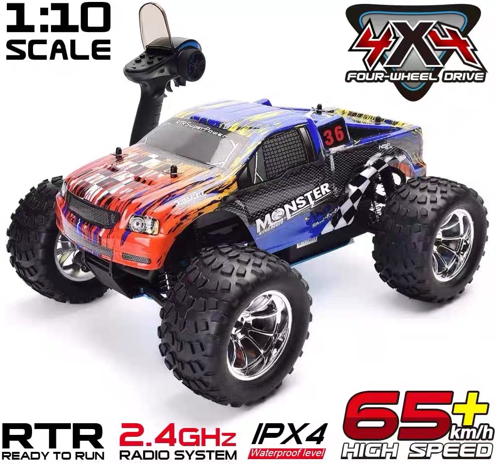 Rc Hobby Nitro - HSP RC Kamyon 1:10 Ölçekli Nitro