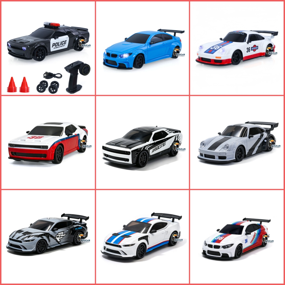 Yeni 1/36 RC Drift Arabası 361 - Led Light Kit Rc incelemesi ve fiyatı