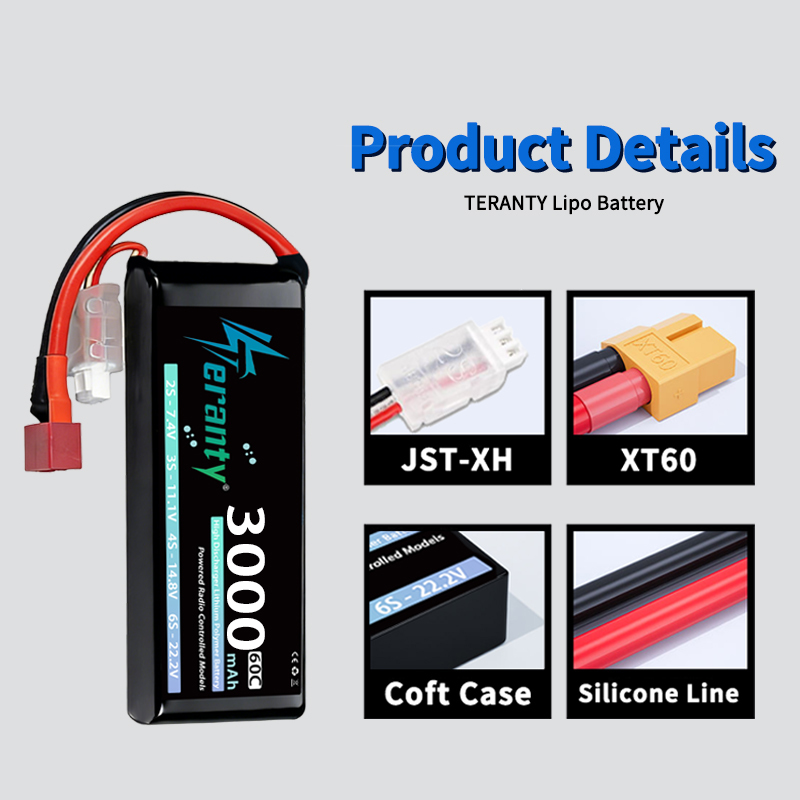 TERANTY 2S 3000mAh Lipo Pil 7. - Rc Hobby Truck incelemesi ve fiyatı