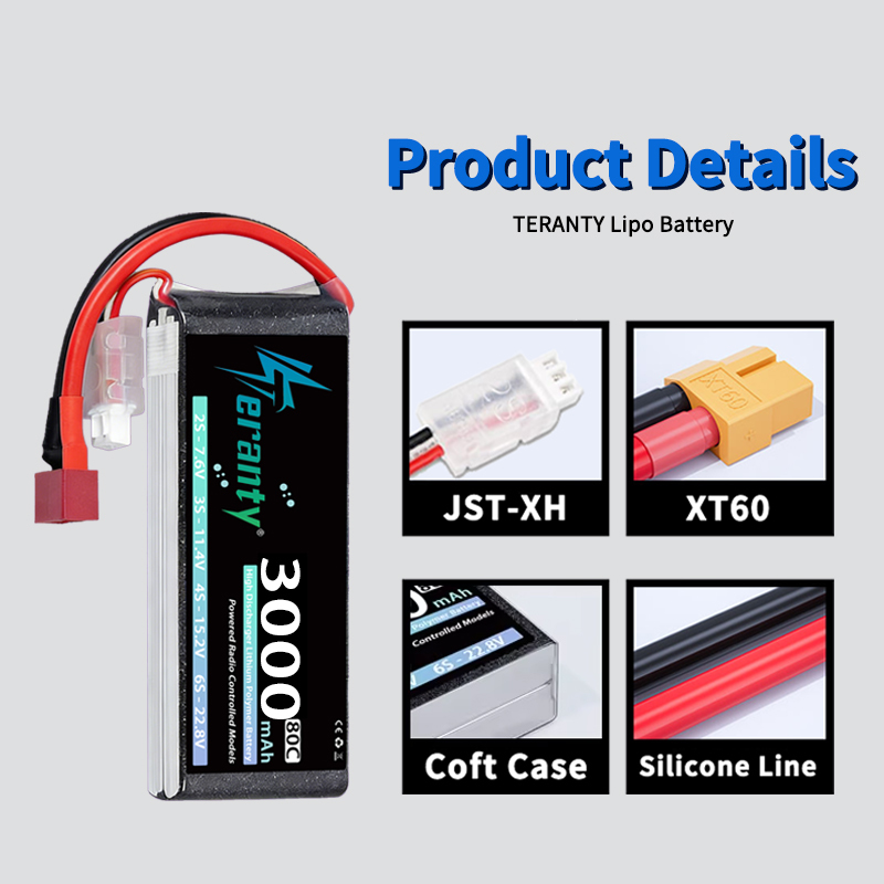 TERANTY 2S 3000mAh Lipo Pil 7. - Rc Hobby Truck incelemesi ve fiyatı