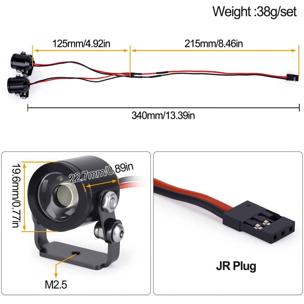 RC Araba LED Işık Far Spot Işı - Led Light Kit Rc incelemesi ve fiyatı