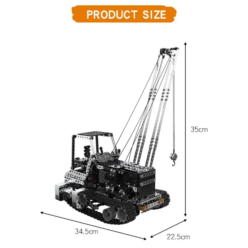 Kendin Yap Metal RC Vinç Elekt - Rc Hobby Truck incelemesi ve fiyatı