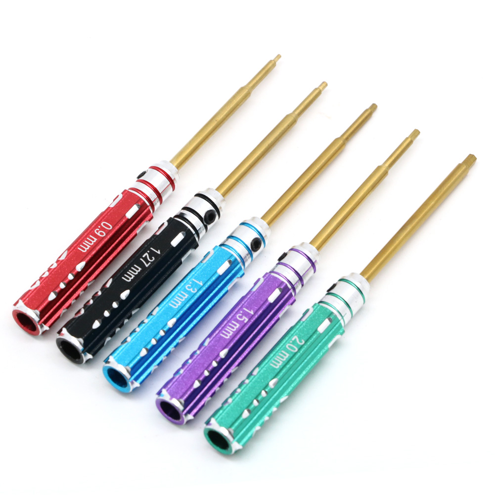 5 adet/takım RC Mini 0.9mm 1.2 - Rc Hobby Electric Screwdriver incelemesi ve fiyatı