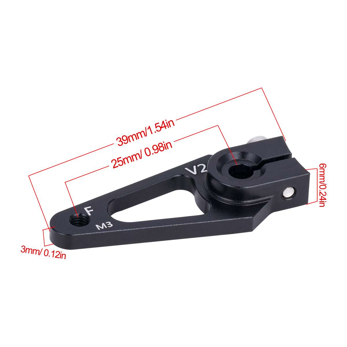 7075 Alüminyum 25T Servo Kolu  - Hobby Zone Rc incelemesi ve fiyatı