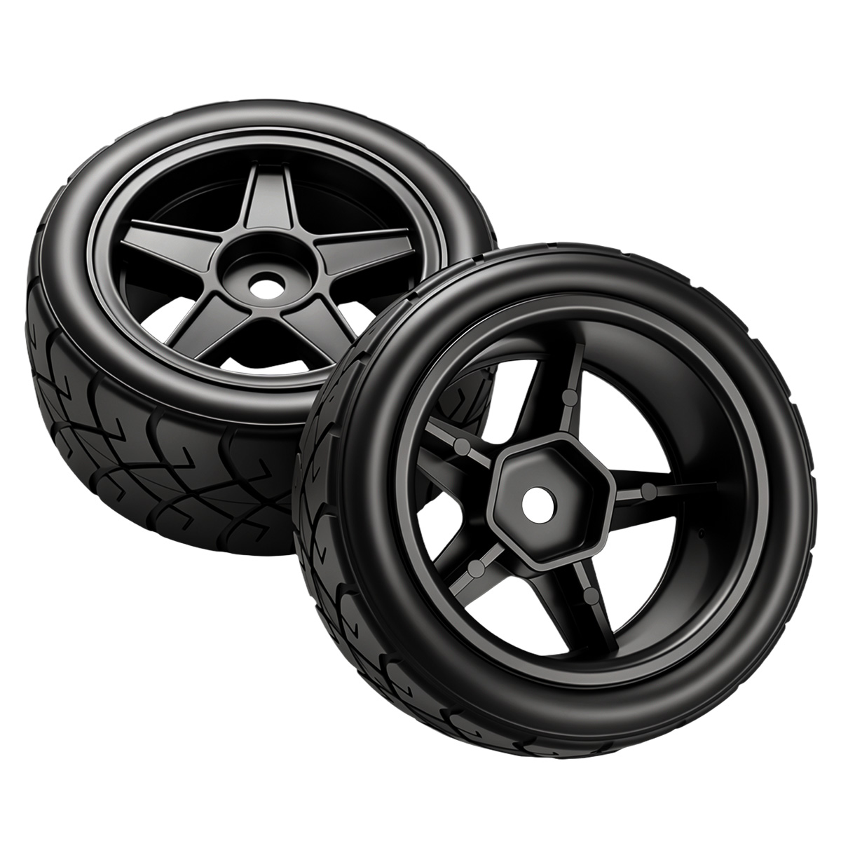 57MM Kauçuk Lastik Plastik Jan - Wheel Rim Rc incelemesi ve fiyatı