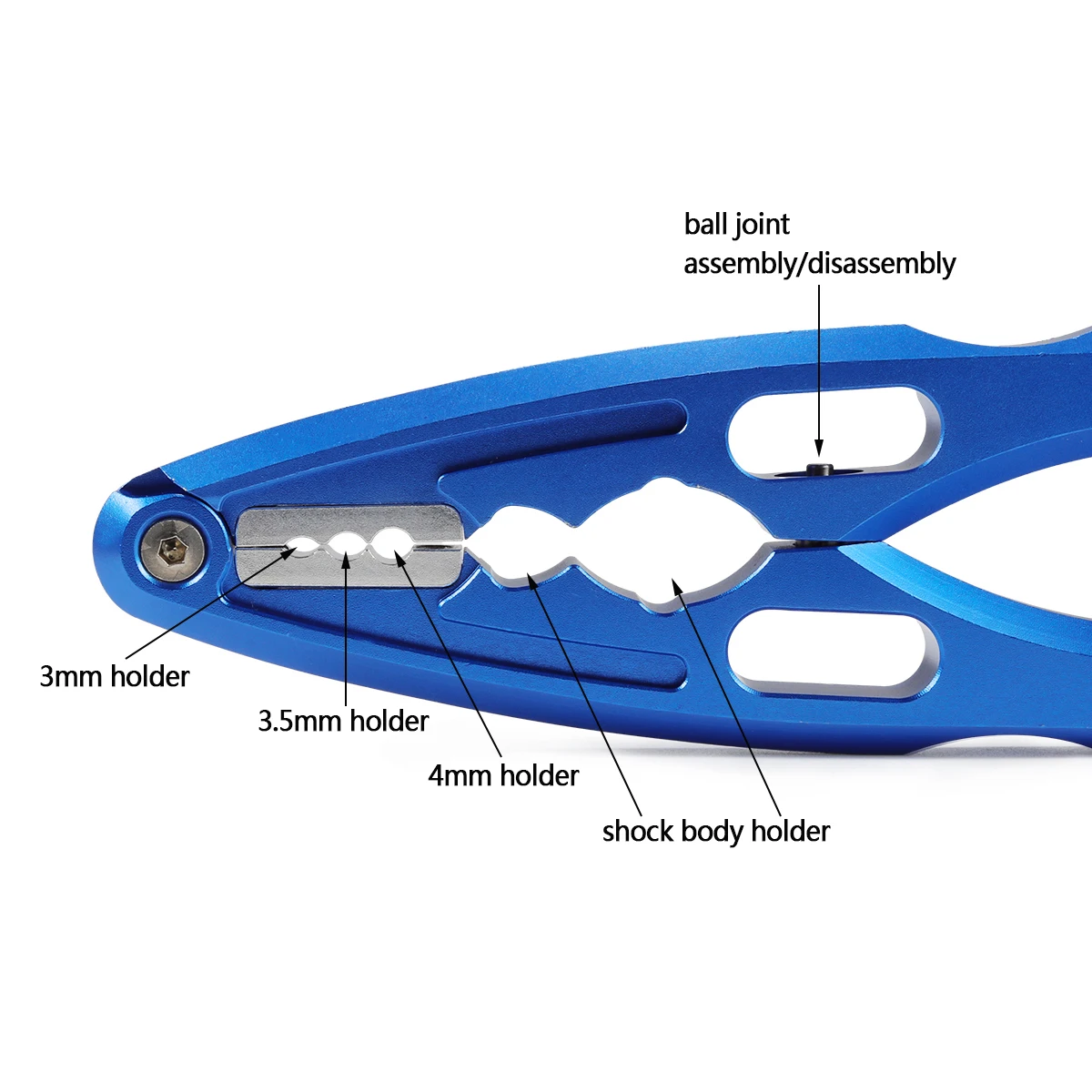 Alüminyum CNC Pense Pivot Topu - Rc Hobby Tools incelemesi ve fiyatı