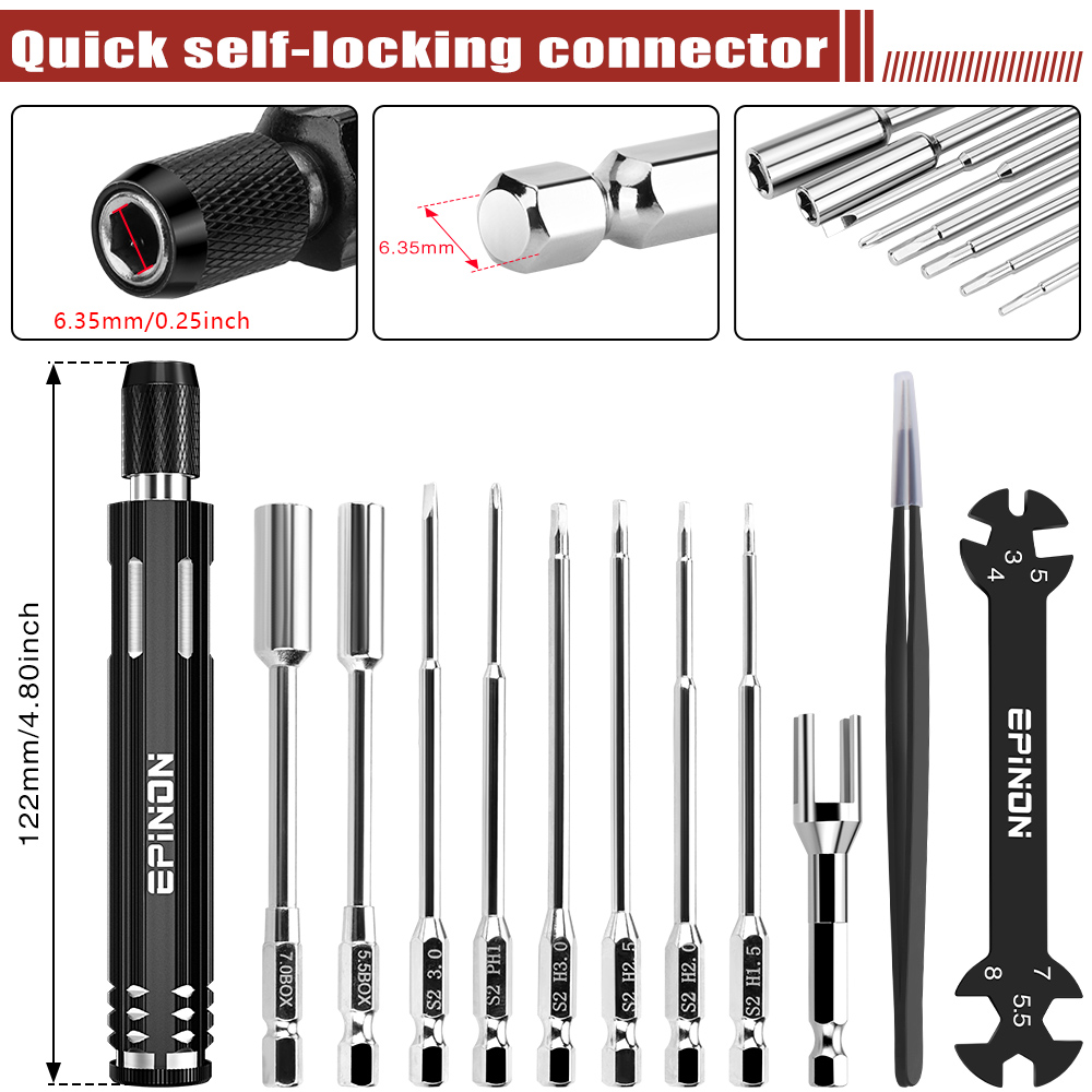 EPINON RC Araba Tamir Çalışma  - Rc Hobby Electric Screwdriver incelemesi ve fiyatı