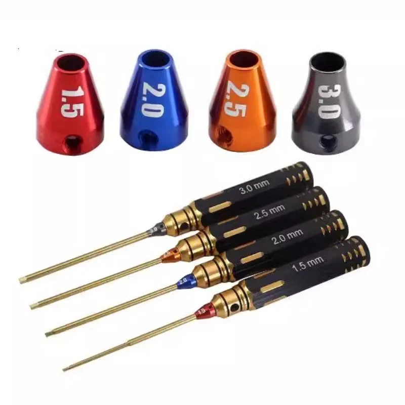 4 adet/takım titanyum kaplama  - Rc Hobby Electric Screwdriver incelemesi ve fiyatı