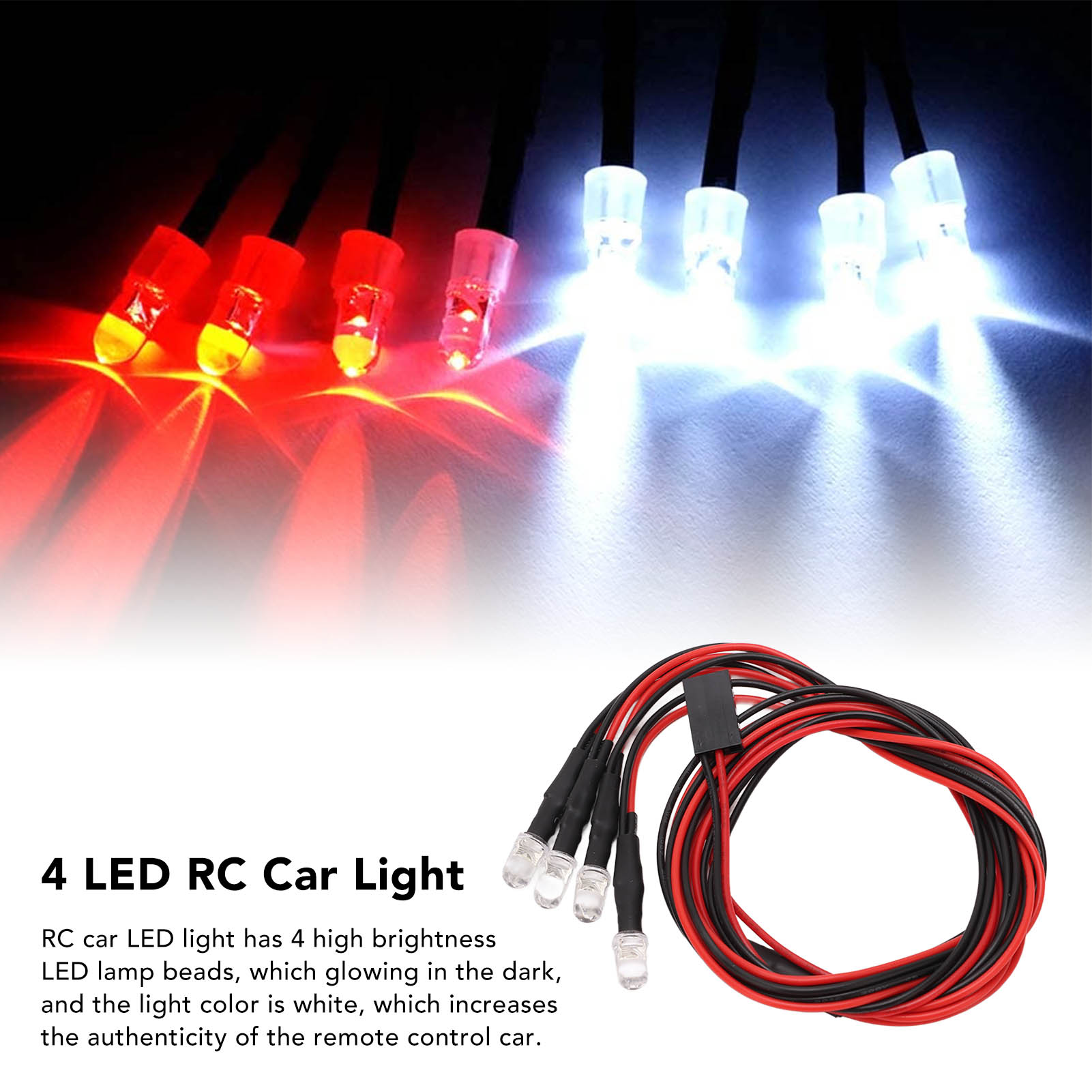 5 Set 4 LED RC Araba Lambası Y - Led Light Kit Rc incelemesi ve fiyatı