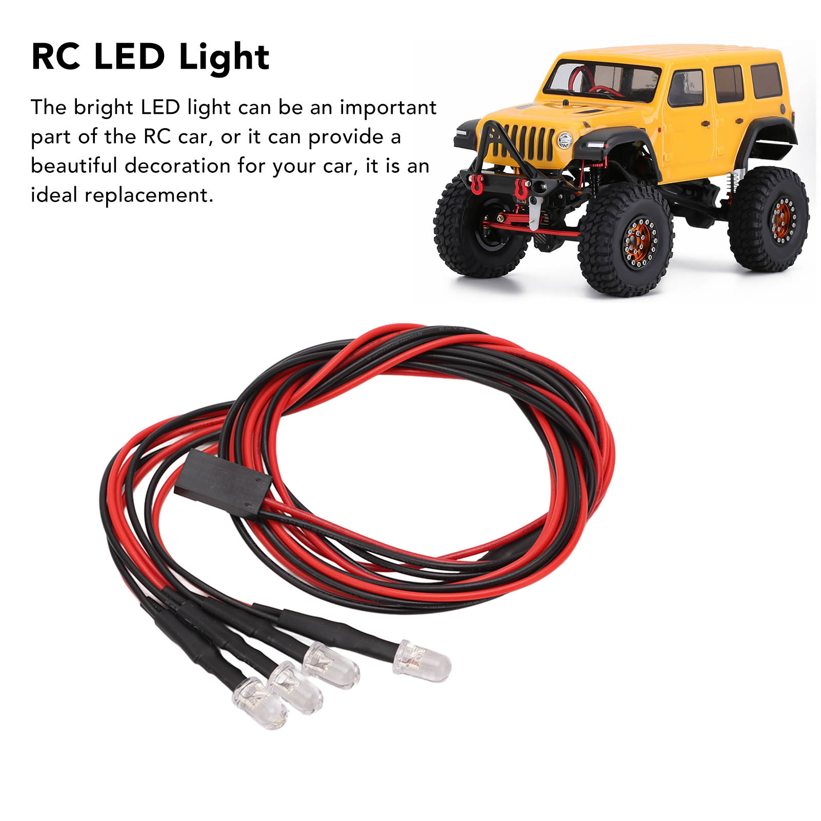 5 Set 4 LED RC Araba Lambası Y - Led Light Kit Rc incelemesi ve fiyatı