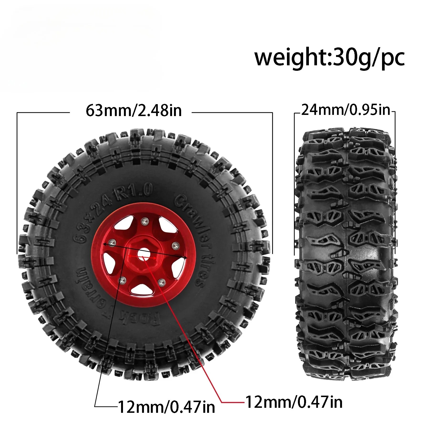 XILEZQF 63mm Metal 1.0 