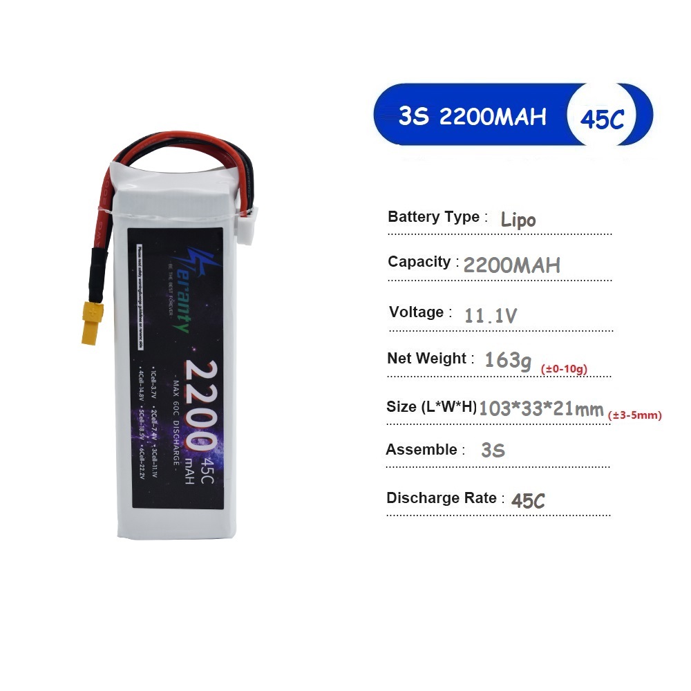3S 11.1V Lipo Pil Deans XT60 1 - Rc Hobby Truck incelemesi ve fiyatı