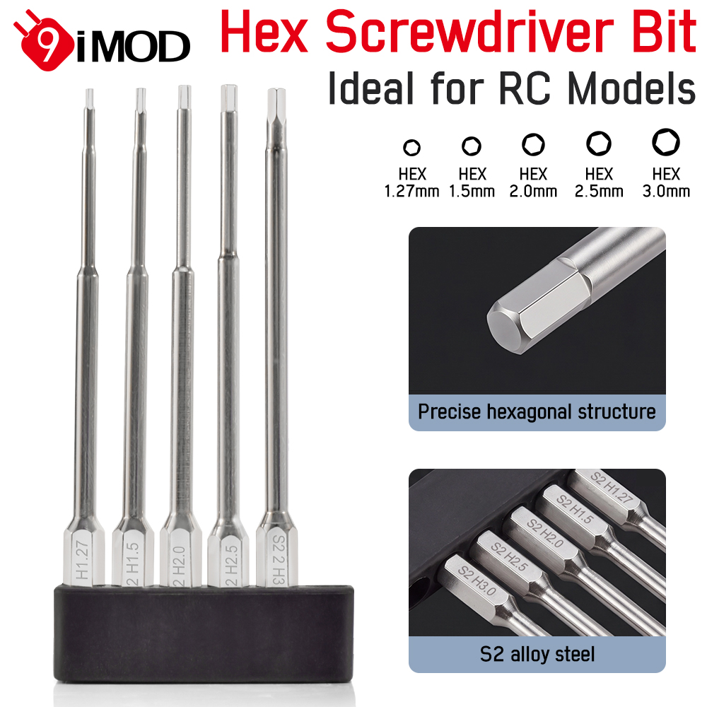 9IMOD Hex Tornavida Seti 100mm - Rc Hobby Electric Screwdriver incelemesi ve fiyatı