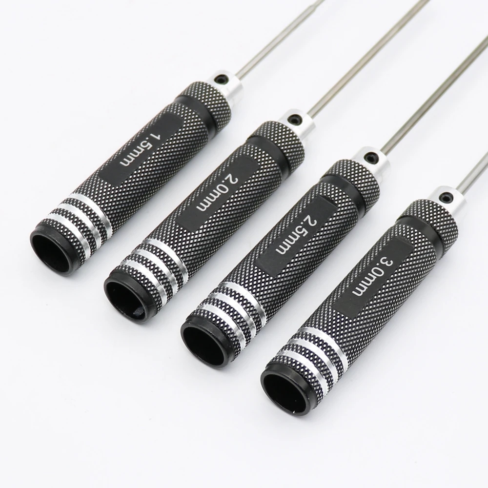 4 adet 1.5/2/2.5/3.0mm siyah a - Rc Hobby Electric Screwdriver incelemesi ve fiyatı