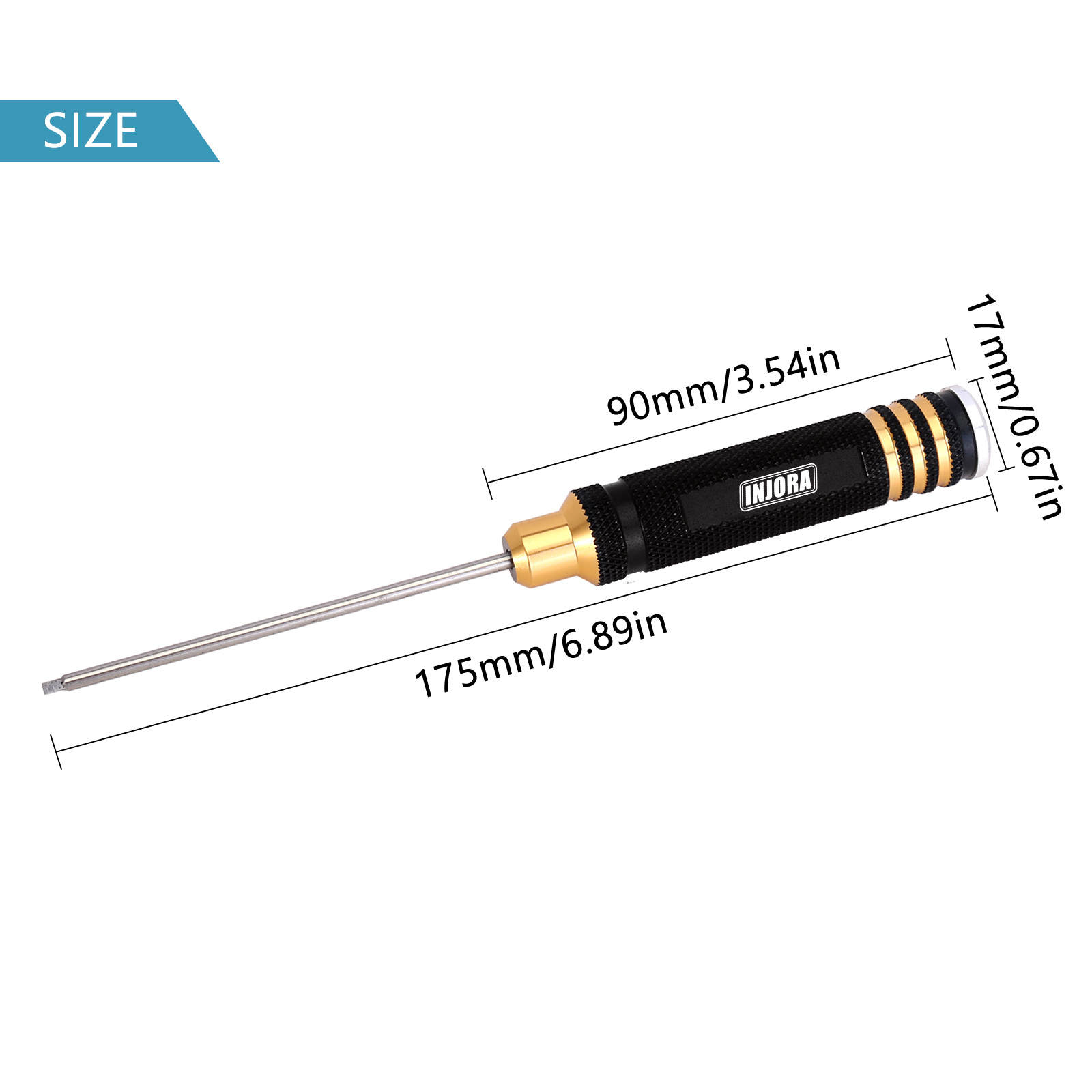 INJORA 7 adet HSS çelik altıge - Rc Hobby Electric Screwdriver incelemesi ve fiyatı