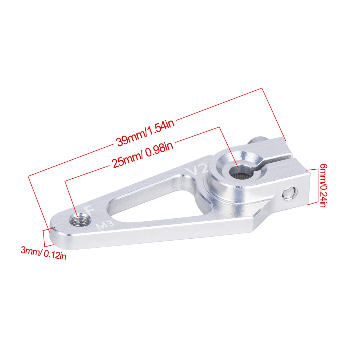 39mm M3 7075 Alüminyum 25T Ser - Hobby Zone Rc incelemesi ve fiyatı