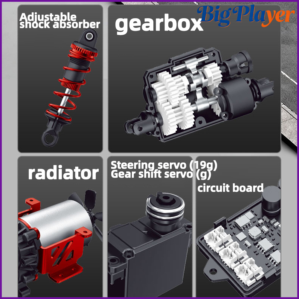 SG1009 SG1010 1/10 4WD RC arab - Led Light Kit Rc incelemesi ve fiyatı