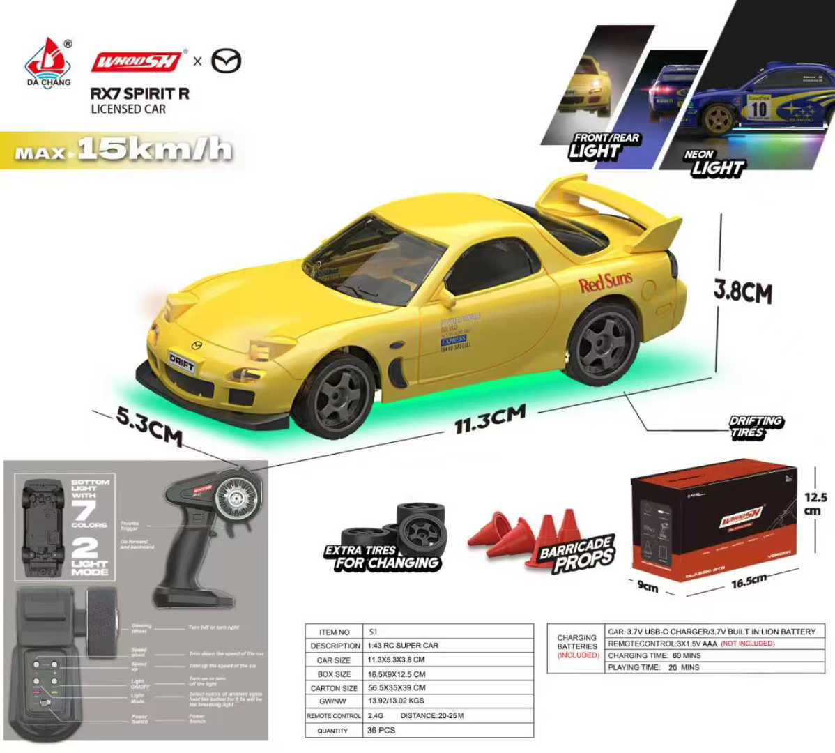 Yeni QNM Mini RC Drift Araba M - Rc Hobby Desk incelemesi ve fiyatı